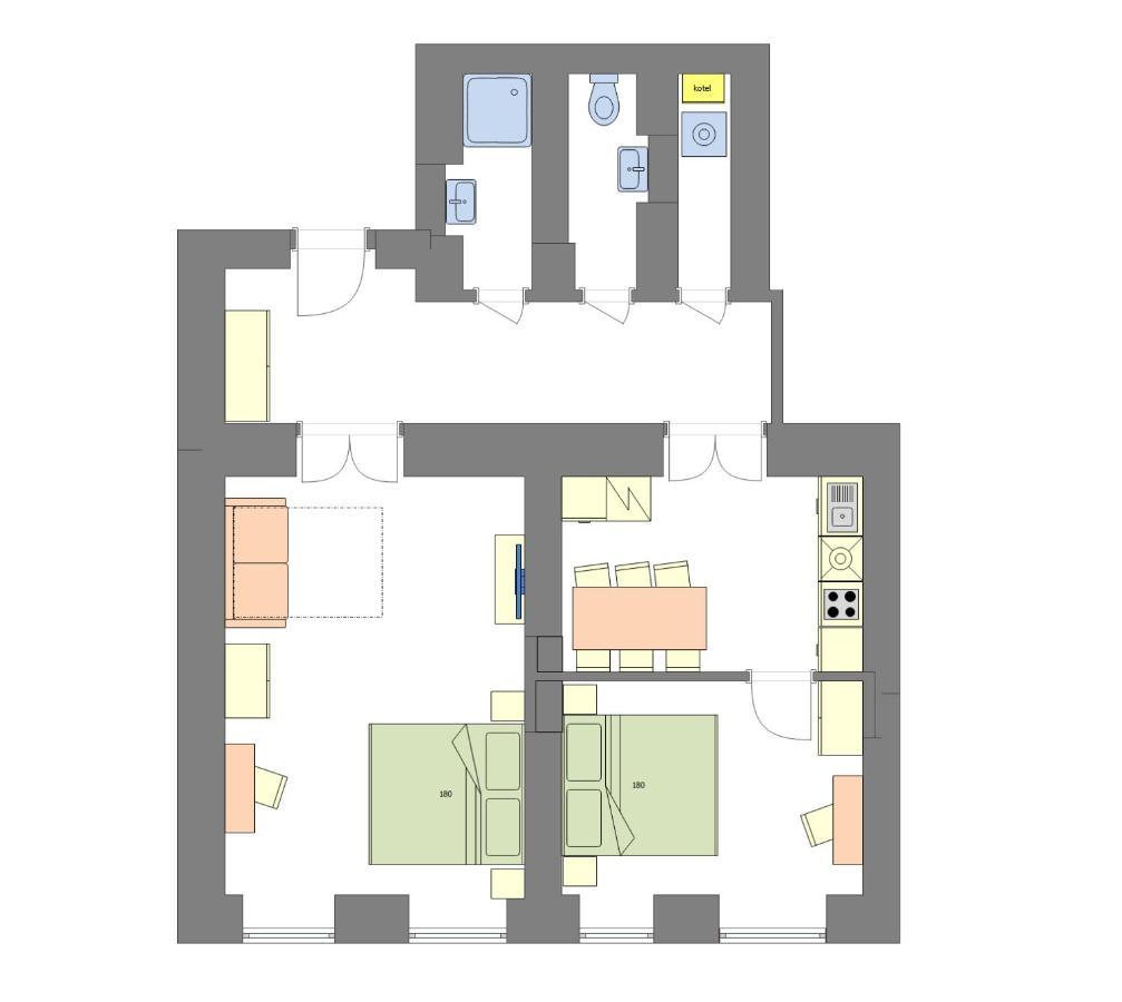 Appartement Modern And Spacious In Center